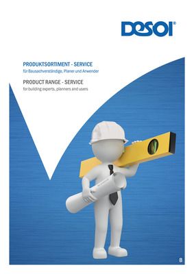 Prospekt - Produktsortiment - Service 