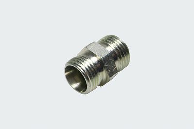 Raccord mâle - acier  M22x1,5 aux deux extrémités; TPD 34 Flex