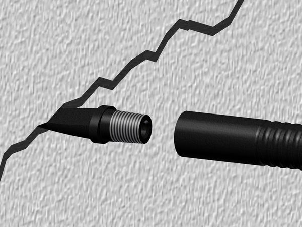 Wedge packer - polymer external thread R1/4