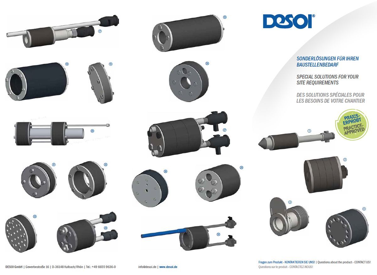 Special solutions for your construction site needs Special solutions for your construction site needs